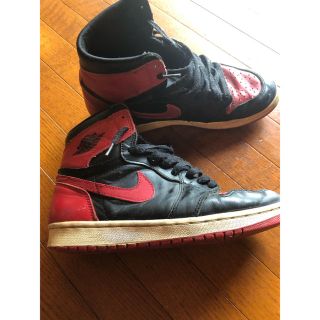 ナイキ(NIKE)のJordan 1 Retro Bred 1994 27cm (スニーカー)