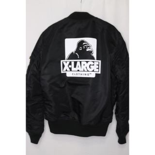 エクストララージ(XLARGE)の希少☆X-LARGE×ALPHA☆コラボ　MA-1 リバーシブル　フライトジャケ(フライトジャケット)