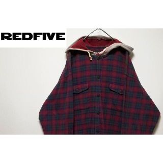 ステューシー(STUSSY)の193 redfive stakes are high XL ネルシャツ(パーカー)