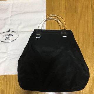 プラダ(PRADA)のプラダ　ハンドバッグ　ブラック(ハンドバッグ)