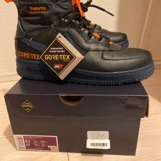 ナイキ(NIKE)の26.5 NIKE エア フォース 1 HIGH GORE-TEX　ブラック(スニーカー)