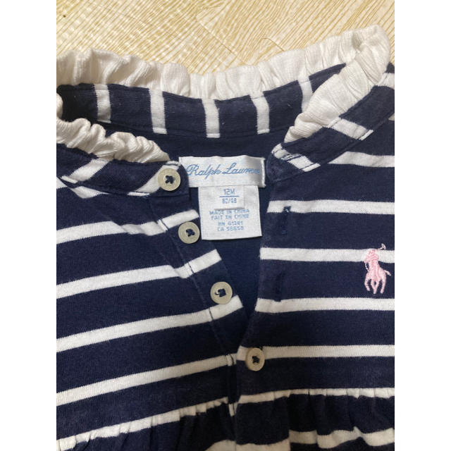 POLO RALPH LAUREN(ポロラルフローレン)のラルフローレン ワンピース キッズ/ベビー/マタニティのベビー服(~85cm)(ワンピース)の商品写真