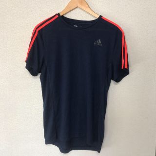 アディダス(adidas)のadidas アディダス Tシャツ　サイズO(Tシャツ/カットソー(半袖/袖なし))