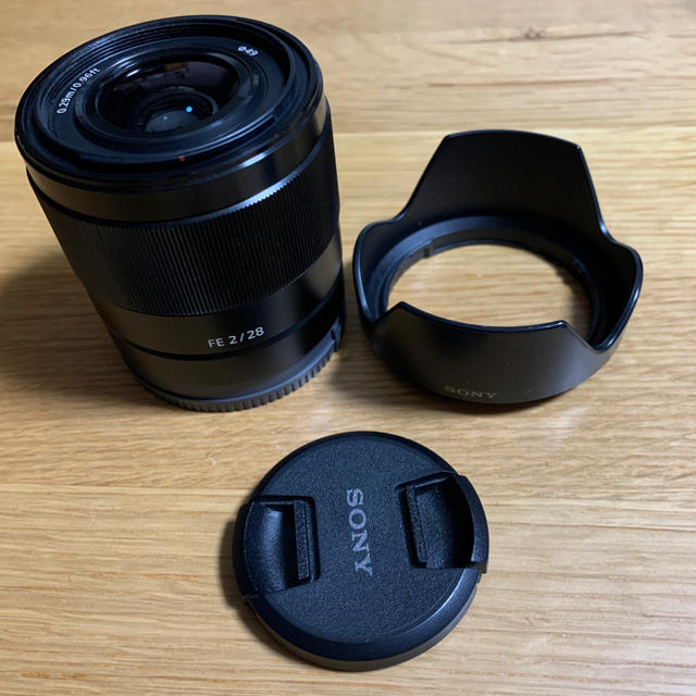 スマホ/家電/カメラ美品 SONY ソニー FE 28mm F2 SEL28F20 広角単焦点レンズ