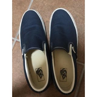 ヴァンズ(VANS)のVANS スリッポン ネイビー 29cm(スリッポン/モカシン)