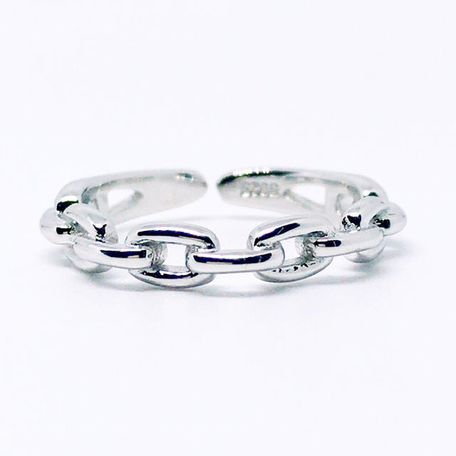 FRAY I.D(フレイアイディー)のsilver925 シルバーリング  チェーン 鎖 リング  指輪 レディースのアクセサリー(リング(指輪))の商品写真