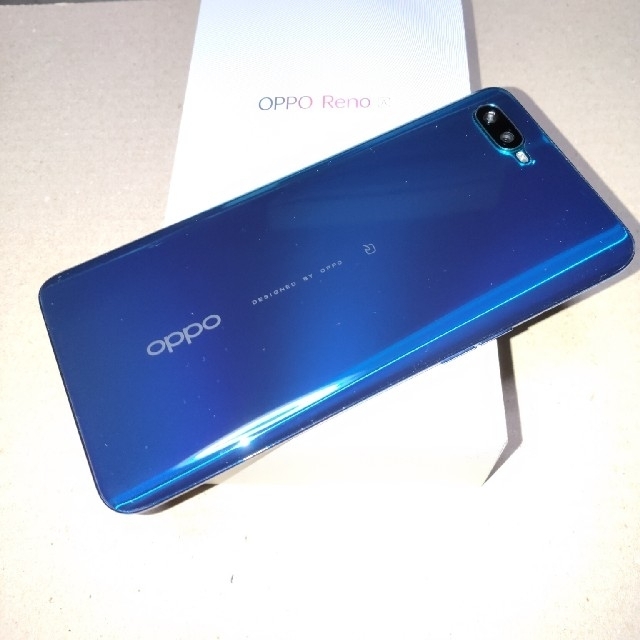 OPPO Reno A ブルー 6GB/64GB - スマートフォン本体