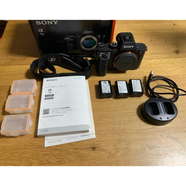 SONY(ソニー)のSony α7ii ボディILCE-7M2 Eマウント スマホ/家電/カメラのカメラ(ミラーレス一眼)の商品写真