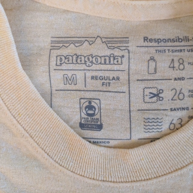 patagonia(パタゴニア)のPatagonia Live Simply Tシャツ メンズ M メンズのトップス(シャツ)の商品写真