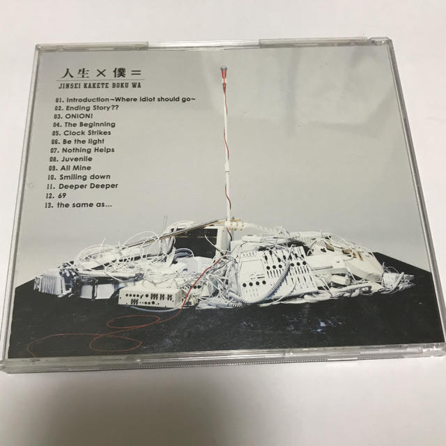 ONE OK ROCK(ワンオクロック)の人生×僕= ONE OK ROCK エンタメ/ホビーのCD(ポップス/ロック(邦楽))の商品写真