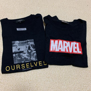 マーベル(MARVEL)のTシャツ(半袖)2点セット(Tシャツ(半袖/袖なし))