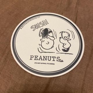 ピーナッツ(PEANUTS)のPEANUTS Cafe コースター スヌーピー(テーブル用品)