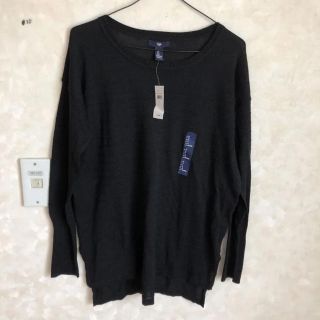 ギャップ(GAP)のgap  長袖カットソー　 S   黒(カットソー(長袖/七分))