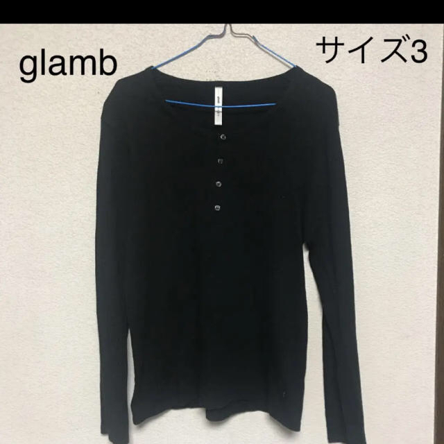 glamb(グラム)のglamb 長袖ロングTシャツ カットソー  サイズ3 メンズのトップス(Tシャツ/カットソー(七分/長袖))の商品写真
