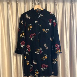 ザラ(ZARA)のシャツワンピース(シャツ/ブラウス(長袖/七分))