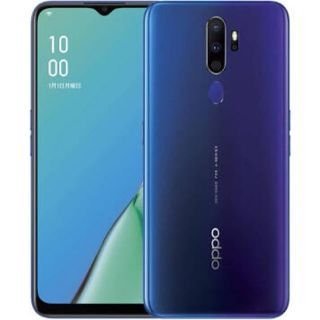 アンドロイド(ANDROID)のSIMフリー OPPO A5 2020 ROM/64GB RAM/4GB ブルー(スマートフォン本体)