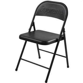 シュプリーム(Supreme)のSupreme Metal Folding Chair Black イス 椅子(折り畳みイス)