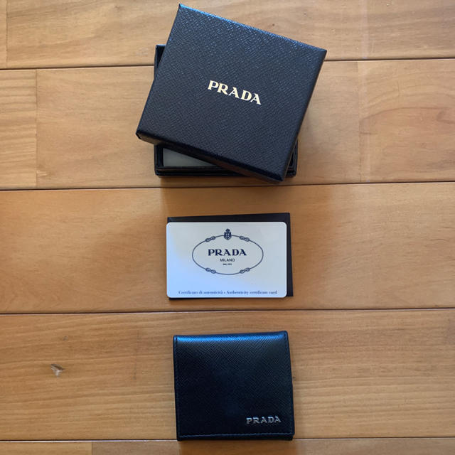 PRADA(プラダ)の【PRADA】コインケース・財布 メンズのファッション小物(コインケース/小銭入れ)の商品写真