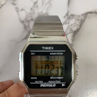 supreme  ✖️ timex シルバー新品未使用