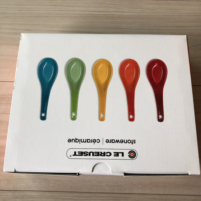 【11日まで】ルクルーゼ チャイニーズスプーン レンゲ レインボー