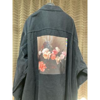 ラフシモンズ(RAF SIMONS)の正規18SS RAF SIMONS ラフシモンズ  権力の美学 デニムジャケット(Gジャン/デニムジャケット)