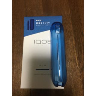 アイコス(IQOS)のアイコス3 DUO 美品　保護カバー付き(タバコグッズ)