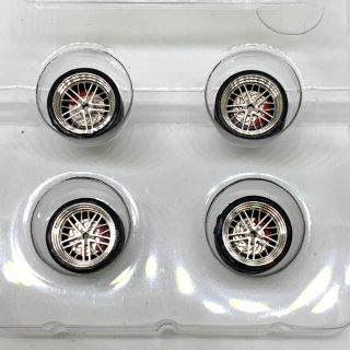 送料込 1/64 CUSTOM ALLOY WHEEL 03 ブレーキ付き(ミニカー)