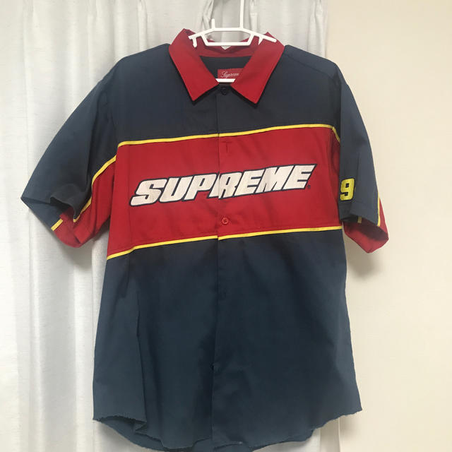 Supreme Color Blocked Work Shirt  L