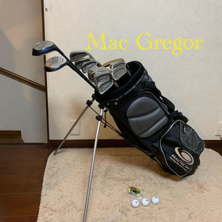 マグレガー(MacGregor)の⛳️初心者ゴルフ応援📣名器MacGregorゴルフセット スタンドバッグ付‼️(クラブ)
