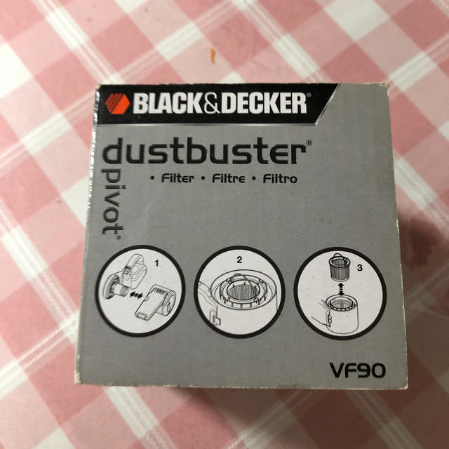BLACK &decker用フイルター スマホ/家電/カメラの生活家電(掃除機)の商品写真
