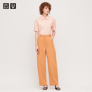 ユニクロ(UNIQLO)のUNIQLO ワイドフィットカーブツイルジャージーパンツ(カジュアルパンツ)