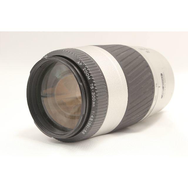 極上美品 ソニー用 ミノルタ製 75-300mm F4.5-5.6 シルバー