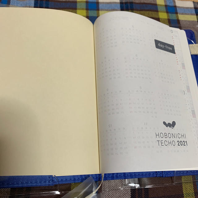 ほぼ日手帳2021day_freeオリジナル メンズのファッション小物(手帳)の商品写真