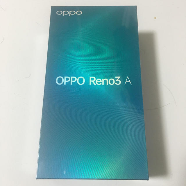 oppo reno3 A ブラック　新品未開封