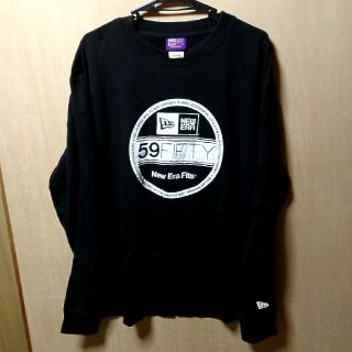 ニューエラー(NEW ERA)のニューエラ Mサイズ 黒 ロング Tシャツ 長袖(Tシャツ/カットソー(七分/長袖))