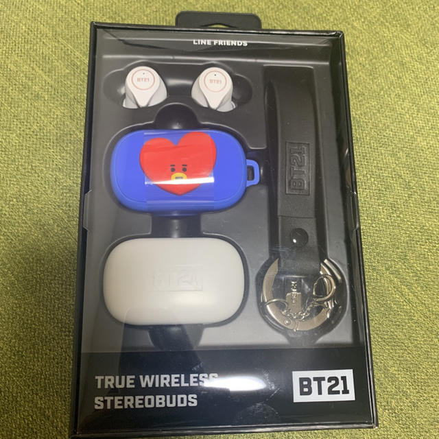 BTS bt21 Bluetooth イヤフォン テテ TATA