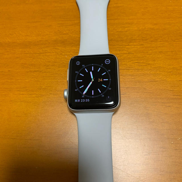 Apple Watch Series3 GPS + セルラー 42mm シルバー セットアップ www