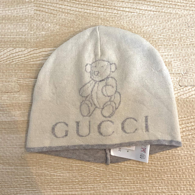 Gucci(グッチ)のGUCCI ニット帽　ベビー キッズ/ベビー/マタニティのこども用ファッション小物(帽子)の商品写真