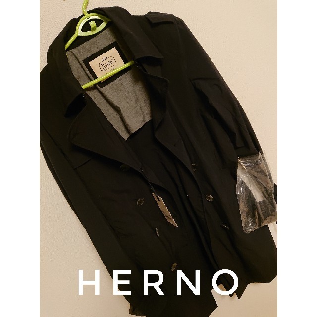 HERNO - 【新品未使用タグあり】hernoイタリア製トレンチコートの通販