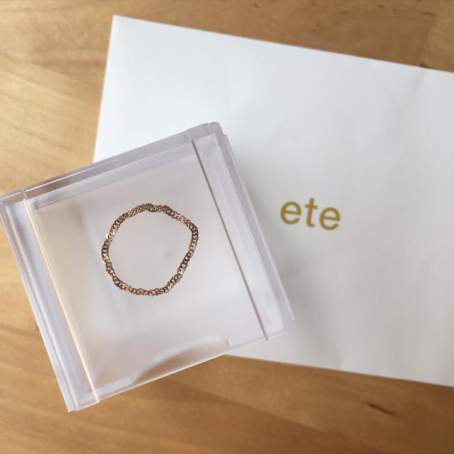 ete(エテ)のまゆ様専用 レディースのアクセサリー(リング(指輪))の商品写真