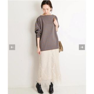 イエナ(IENA)のIENA 別注 BIG MARINE BOATNECK プルオーバー◆(Tシャツ(長袖/七分))