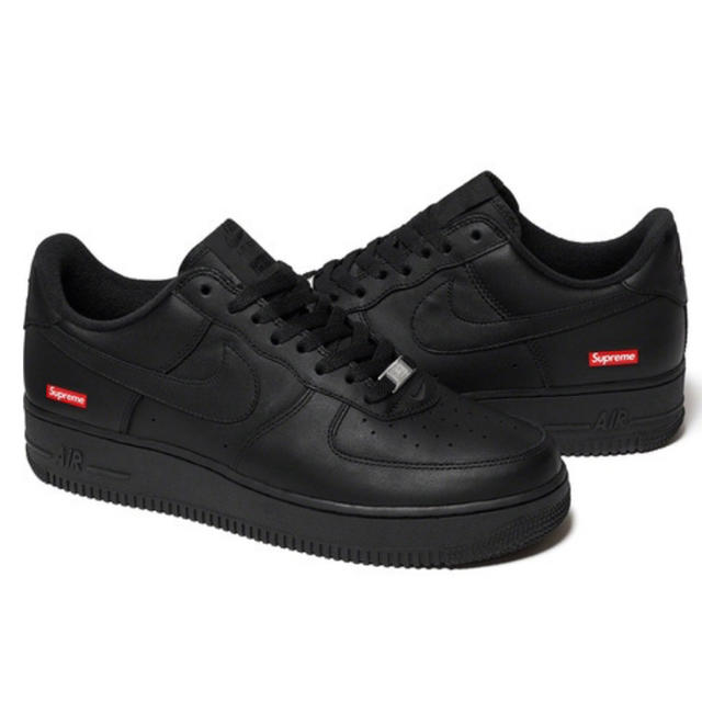 Supreme Air Force1 Low 黒28.5cm