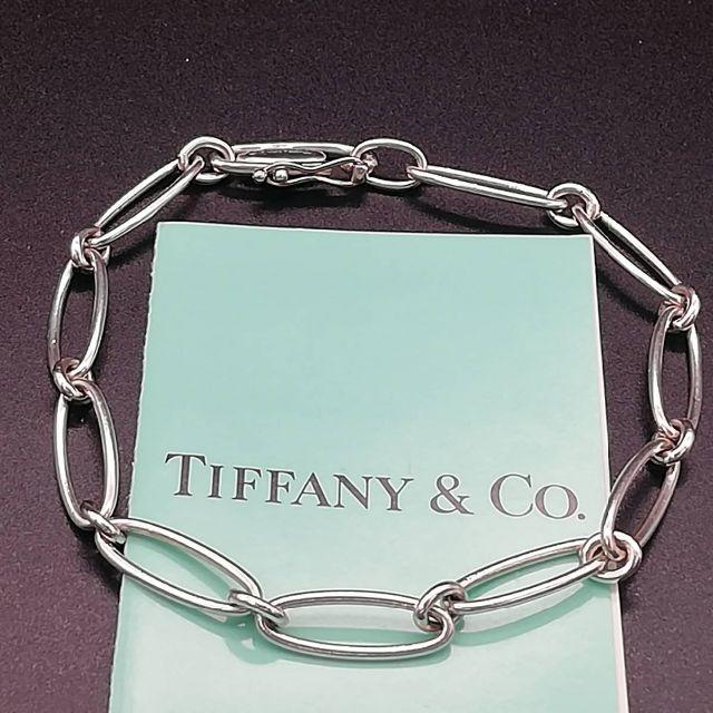 Tiffany & Co. - 美品 ヴィンテージ ティファニー オーバル チェーン ブレスレット MJ24の通販 by URINA's