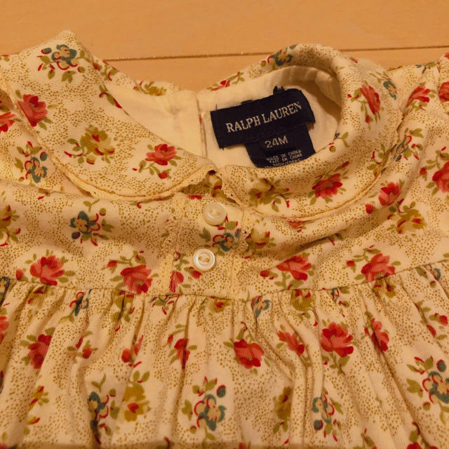 Ralph Lauren(ラルフローレン)のラルフローレン  USA購入　花柄ワンピース キッズ/ベビー/マタニティのキッズ服女の子用(90cm~)(ワンピース)の商品写真