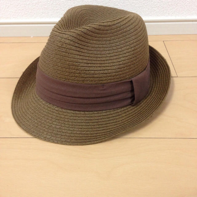 ROPE’(ロペ)のROPE購入ストローハット☆未使用！ レディースの帽子(麦わら帽子/ストローハット)の商品写真
