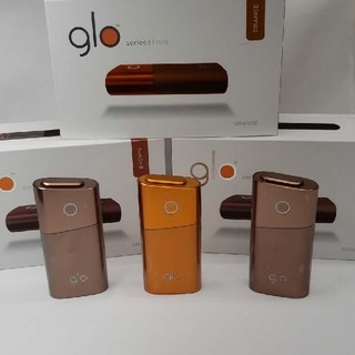 グロー(glo)の新品未使用 便利2色3台セットglo グロー シリーズ2 mini (タバコグッズ)