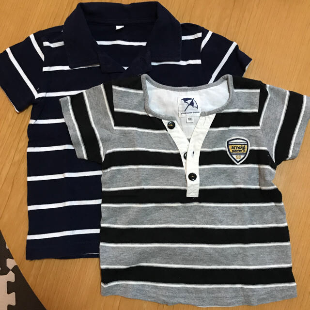 Arnold Palmer(アーノルドパーマー)の半袖Tシャツ　2枚　100 キッズ/ベビー/マタニティのキッズ服男の子用(90cm~)(Tシャツ/カットソー)の商品写真