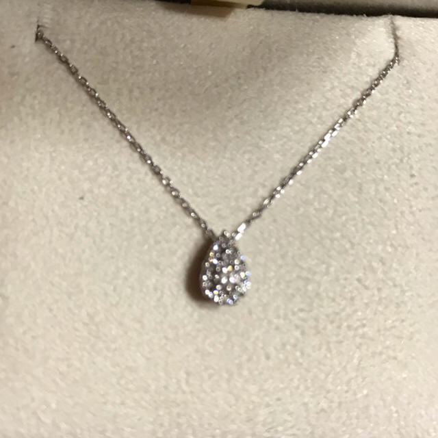 Vendome Aoyama - ヴァンドーム青山 ドロップ プラチナ ダイヤモンド ネックレスの通販 by ミルミル's shop