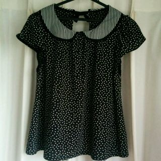 ドットアンドストライプスチャイルドウーマン(Dot&Stripes CHILDWOMAN)のDS child woman　トップス(シャツ/ブラウス(半袖/袖なし))