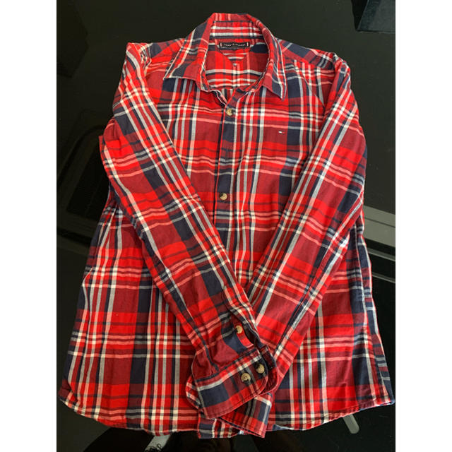 TOMMY HILFIGER(トミーヒルフィガー)のキッズ　トミーヒルフィガー長袖シャツ　152 キッズ/ベビー/マタニティのキッズ服男の子用(90cm~)(ブラウス)の商品写真